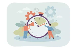 Ilustração explicativa sobre a quantidade de horas que o funcionário intermitente pode trabalhar, destacando limites e legislações trabalhistas.